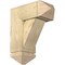 Ekena Millwork Traditional Arts and Crafts Rough Sawn Bracket w/ Offset Brace, Douglas Fir, 8"W x 18"D x 22"H BKT0806X18X22TRA03RDF - alternate 1